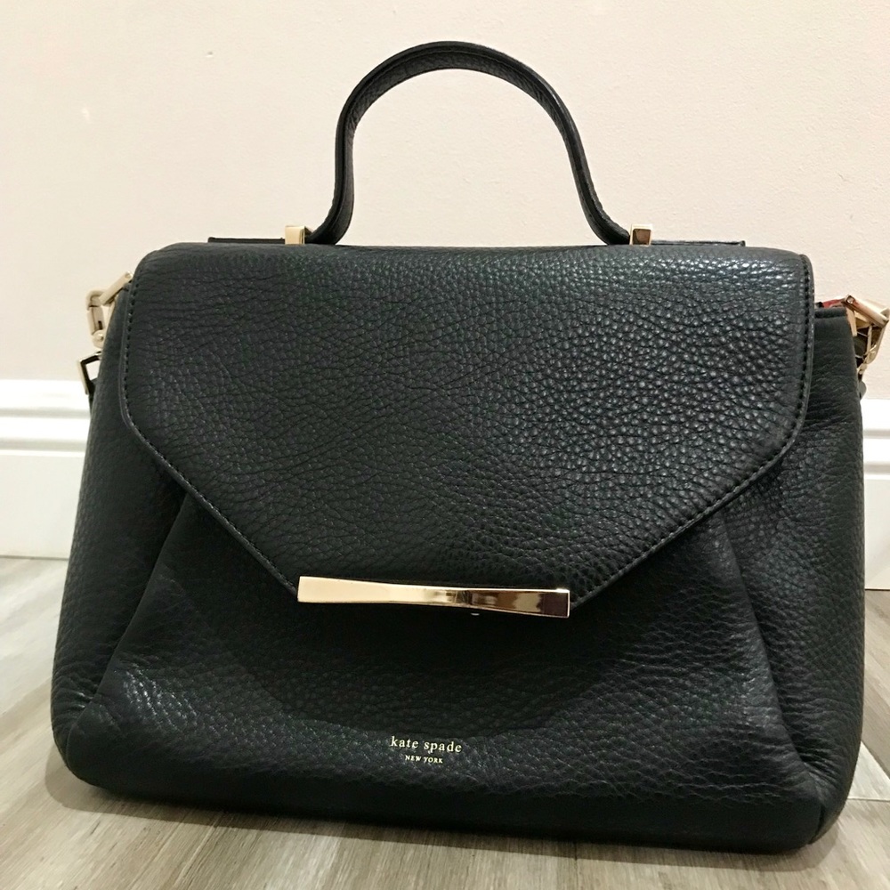 Kate Spade Black Purse with Soft Pepple Leather - Picture 5 of 8